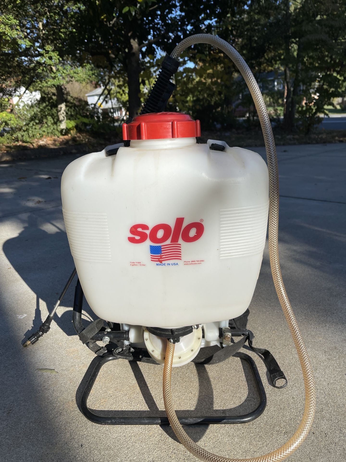 SOLO 4 Gal. Backpack Sprayer (Made in USA)