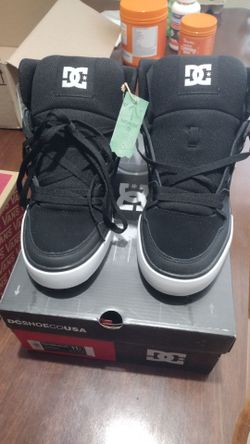 DC Shoes Pure High Top WC Black and White Men Size 11