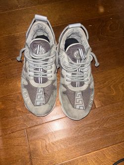 Versace Chain Reaction 2 Gray Sneakers Men’s Size 43