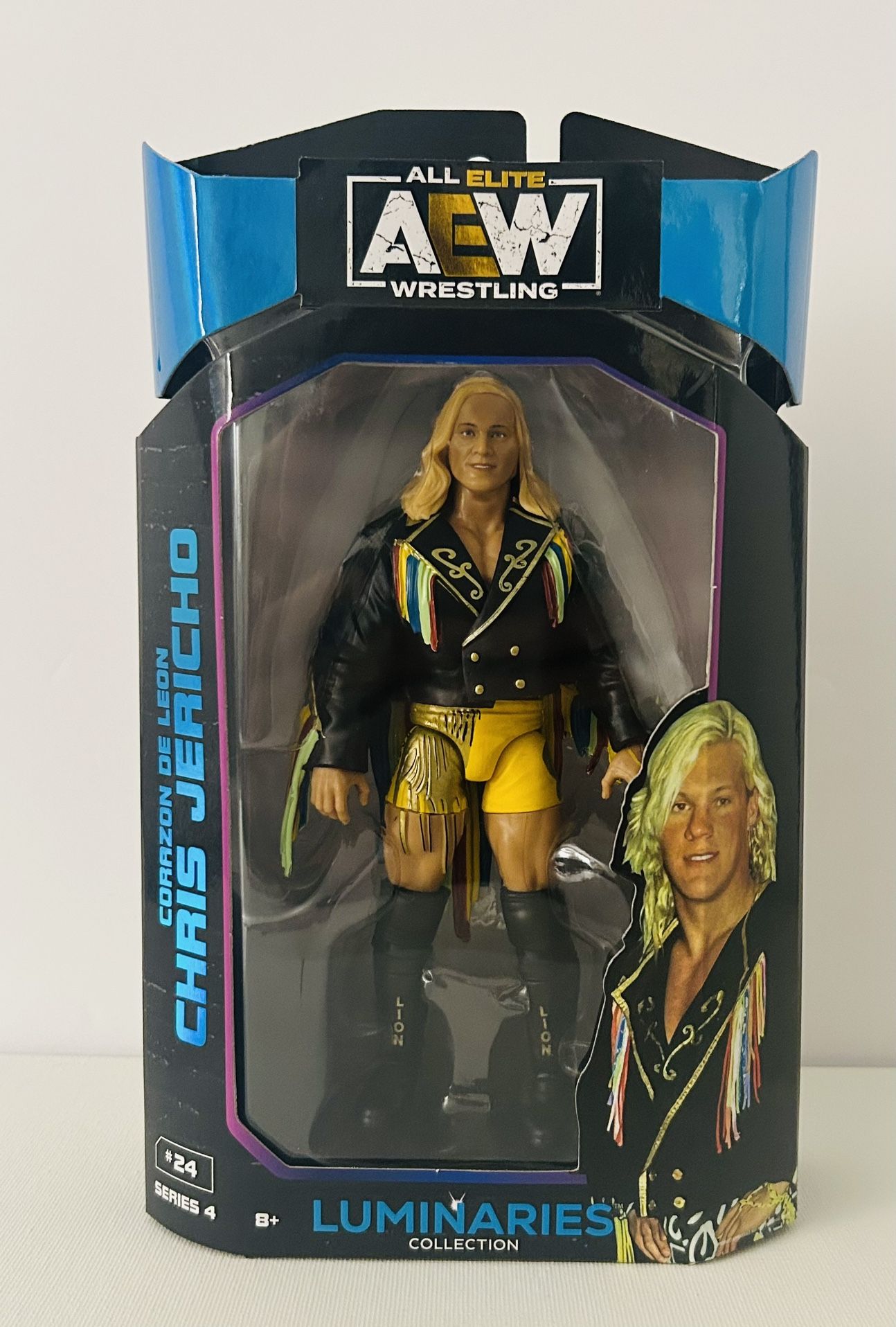 💎AEW Luminaries Series 4 #24 Corazon De Leon CHRIS JERICHO Wrestling Figure