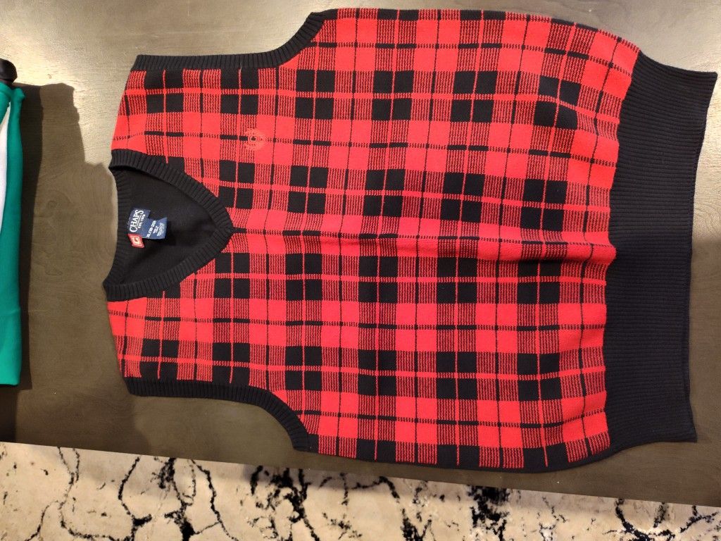 Boy's XL Chaps Holiday Sweater Vest