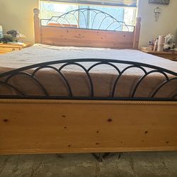 Cal King Bedroom Set & Sleep Number Mattress