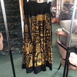Vintage Women’s Full Circle Wrap Skirt 