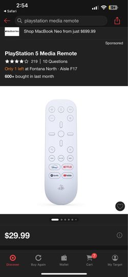 Media remote