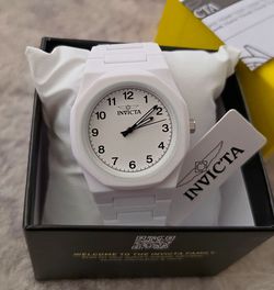 BRAND NEW - Invicta Celestial Unisex Watch, 40mm, White Case, White Dial