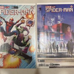Marvel Web of Spider-Man #1 Disney California Adventure Variant Avengers Campus