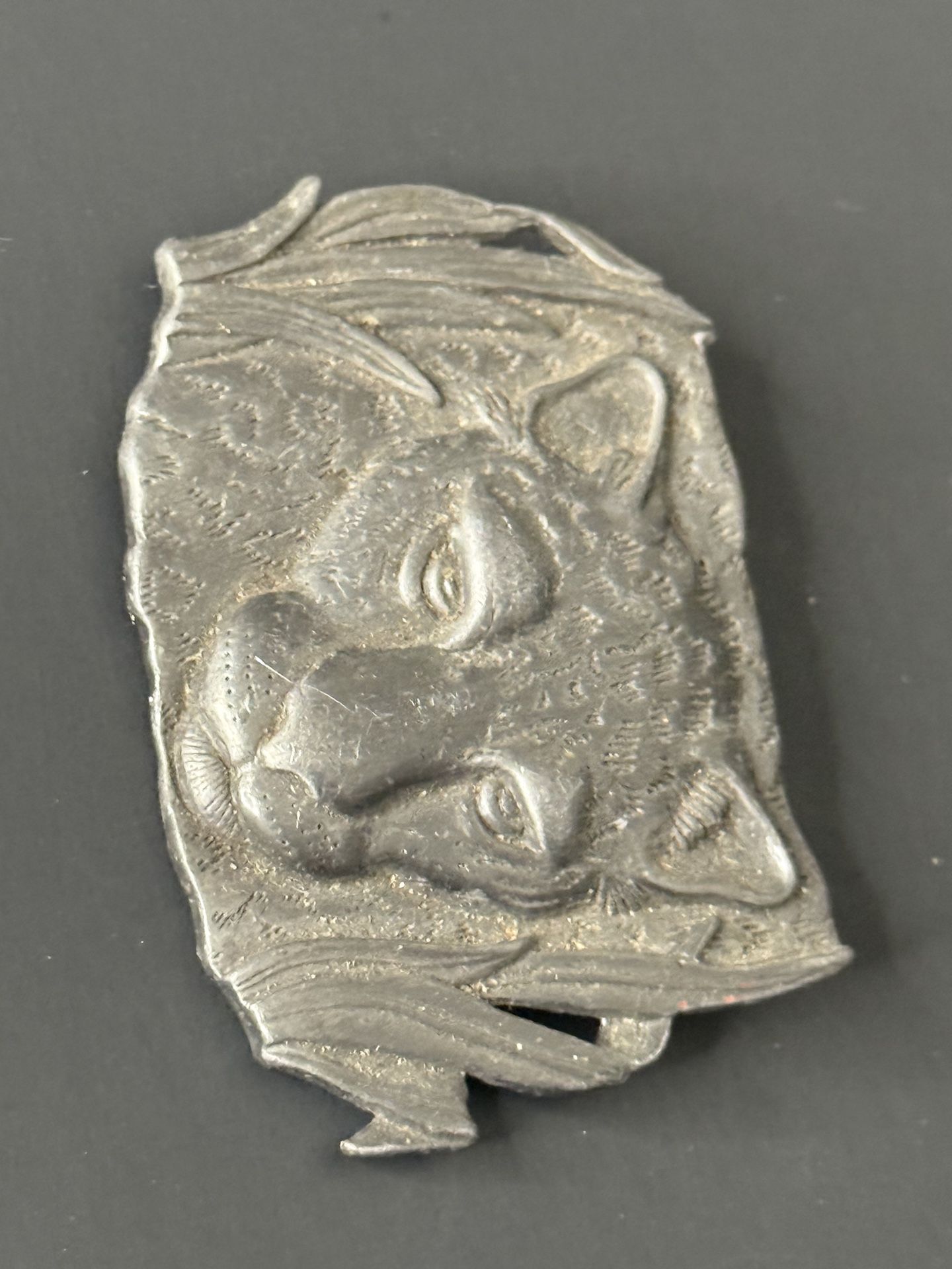 1986 Vintage JJ jonette pewter Leopard Brooch