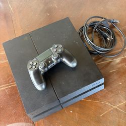 PlayStation 4 + Cords & Controller(s)