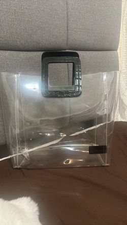 STAUD brand clear bag.