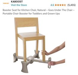 NEW  Kaboost Booster Seat For Kitchen Chairs. 