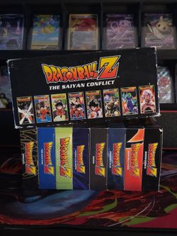Dragonball Z The Saiyan Conflict VHS Set
