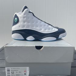 Jordan 13 Retro Obsidian Powder Blue Size 12