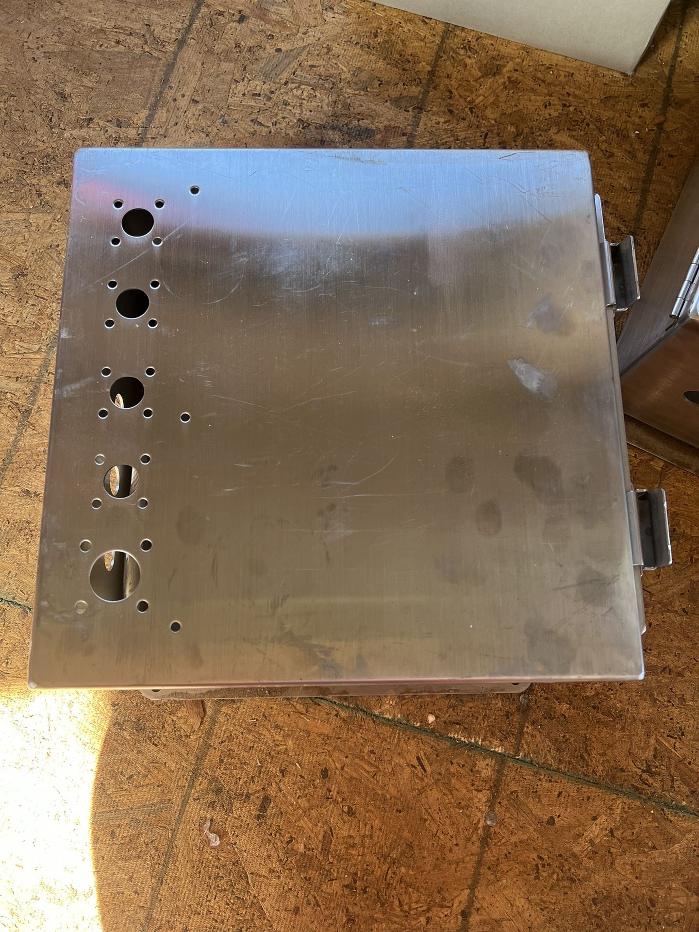 Hoffman A1212CHNFSS6 Stainless Steel Enclosure Box Gray 12x12x6