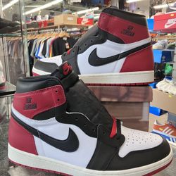 Air Jordan 1 Retro High Black Toe Reimagined