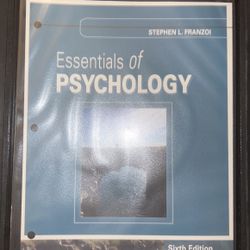 Psychology Textbook