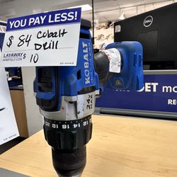 Cobalt Drill $84