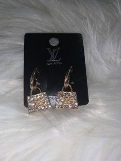 Designer Brand Logo Fashion Earrings 