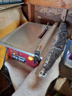 Tile saw wet chicago electric