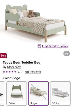 Teddy Bear Toddler Bed