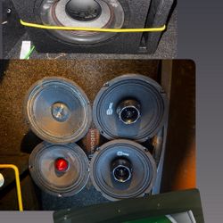 Amp+ Subwoofer +loudSpeakers 