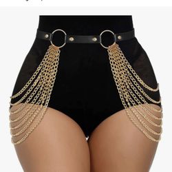 Gold Chain Belt 