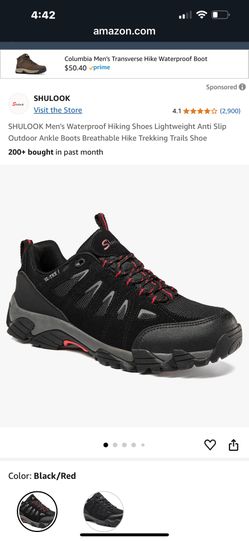 Men’s Size 9 Hiking Shoe Shulook Brand