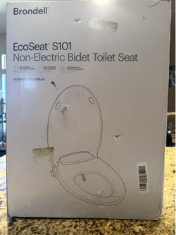 Elongated Non-Electric Bidet Toilet Seat**BRAND NEW**
