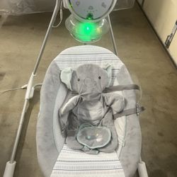 Baby Swing, Swivel Infant Seat, 