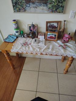 Solid Wood Console Table