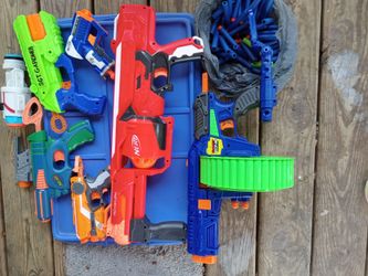 Nerf guns & bullets