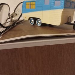 Collectible Shasta Camper Vintage Model Metal