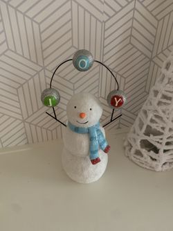 Christmas snowman decor