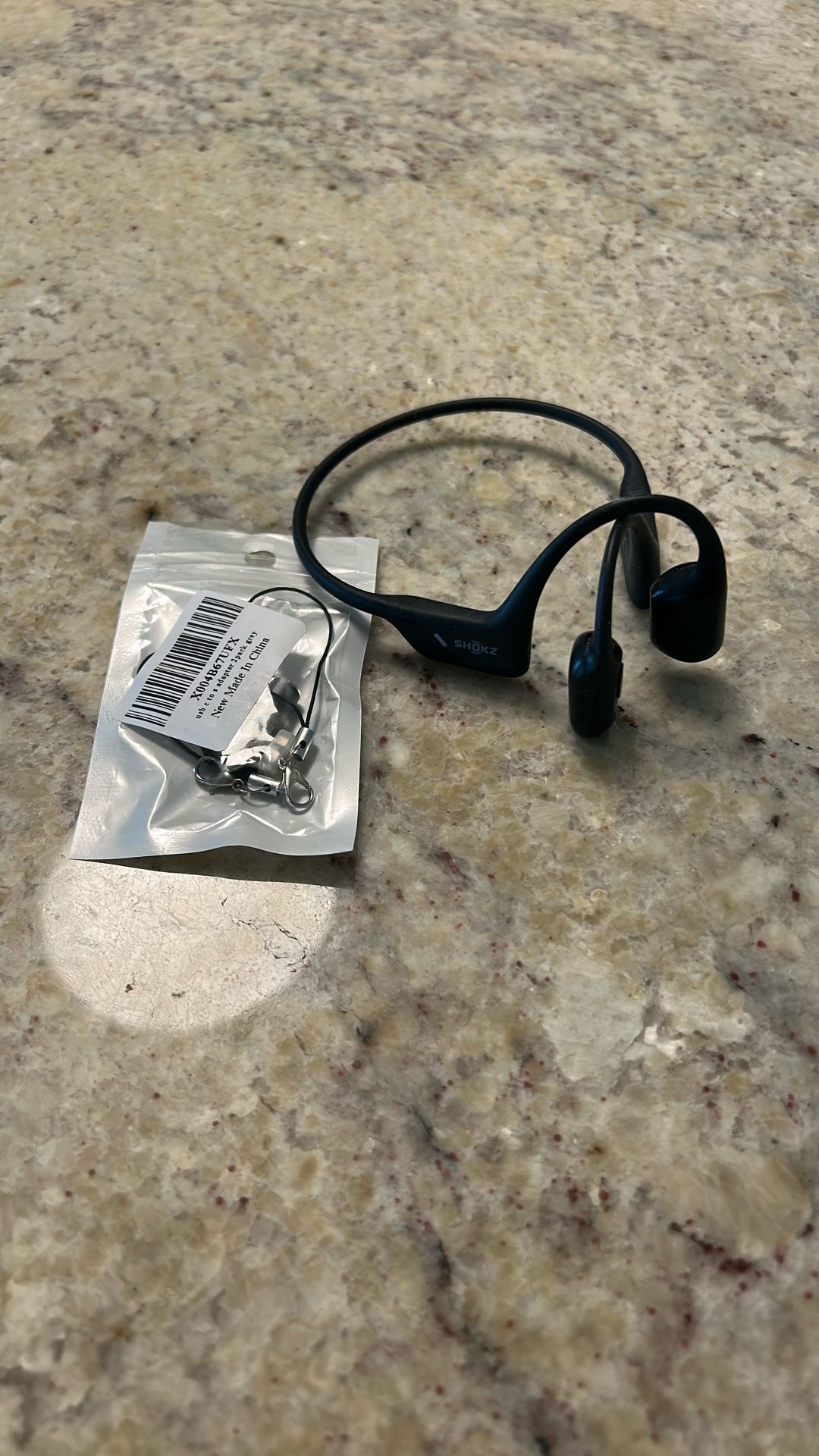 Shokz Openrun Pro Mini Conductive Headset with Charger