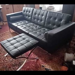 Black  Couch 