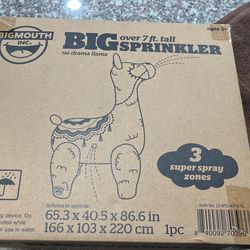 BIG Over 7 Feet!! Llama Sprinkler $25