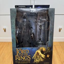 The Lord Of The Rings Nazgul Deluxe Action Figure With Sauron Parts