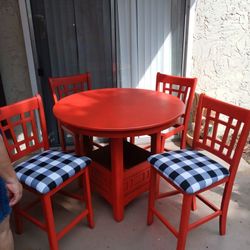 Table and Chairs