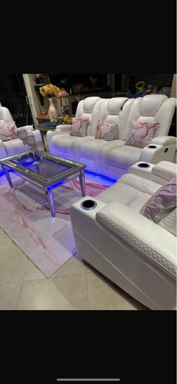 Recliner sofa set