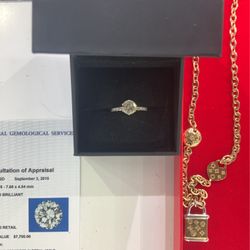 Engagement Ring 1.64 Karat