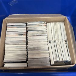 Old baseball and basketball cards