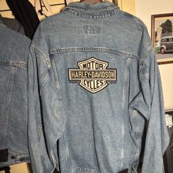 Harley-Davidson Jean Jacket XL