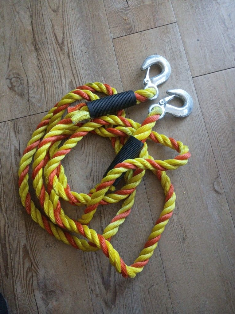 Tow Strap With Safety Steel