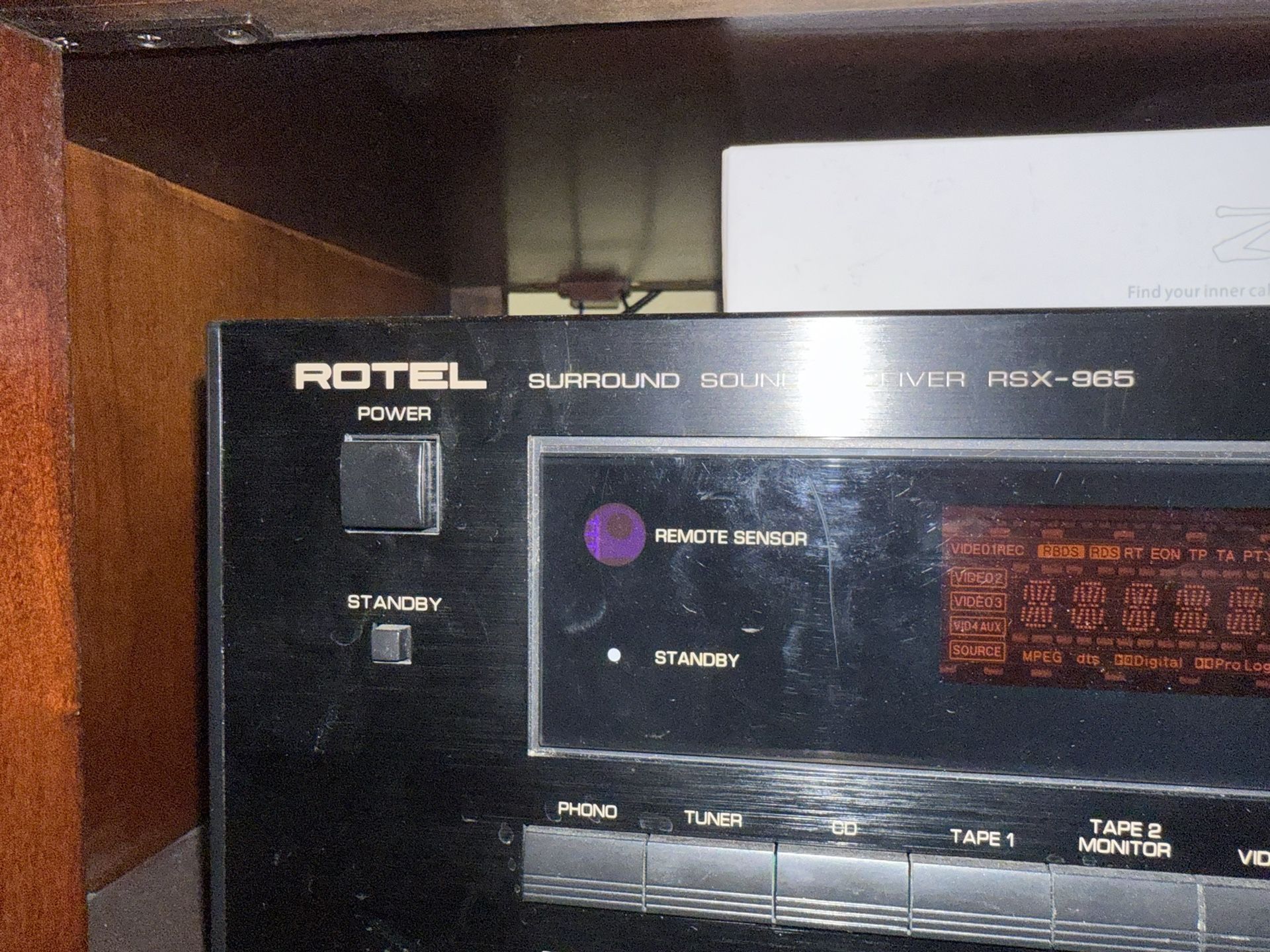 Rotel Am/fm Integrated Receiver RSX-965