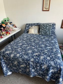 Bed frame and mattress