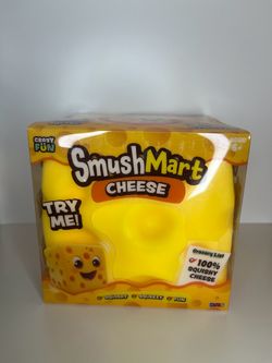 Crazy Fun SmushMart Cheese Squishy Toy