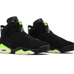 New! Air Jordan 6 Retro "Electric Green"