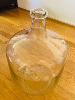 Vintage PYREX Embossed 5 Gallon 19 L Glass Carboy