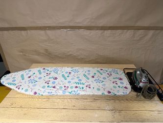 Ironing Board and Iron