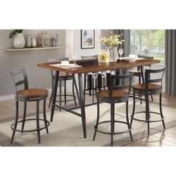 5 piece counter height table set