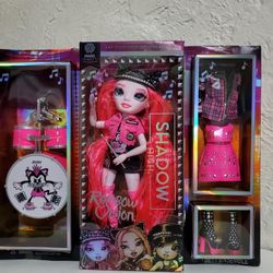 Rainbow Vision Shadow High Neon Shadow-Mara Pinkett Fashion Doll 2 Outfits Rock
